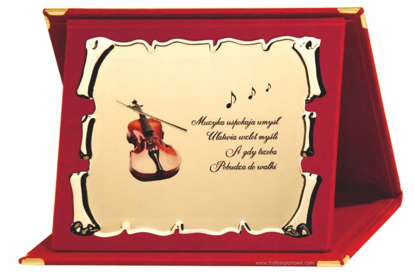 Aluminiový diplom Poděkování Certifikát Patera pouzdro