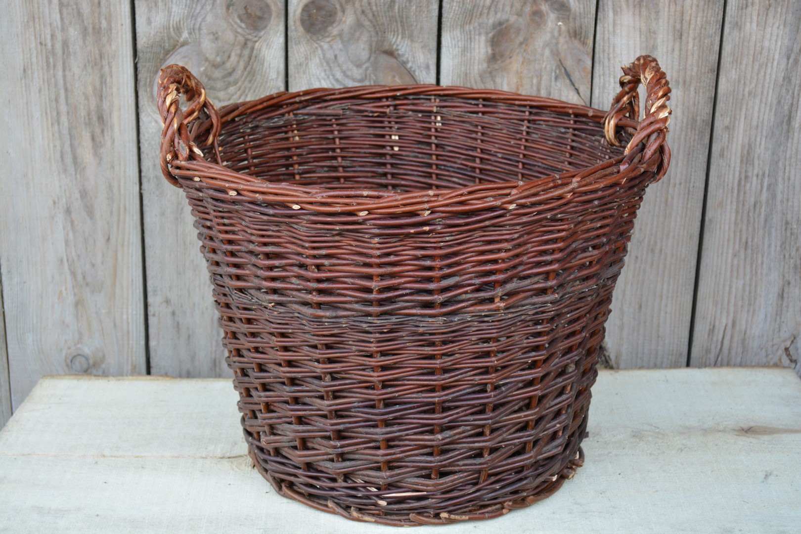 KOSZ WIKLINOWY ROZMIAR 50' OSŁONKA NA KWIATY Typ wiklina ogrodowa