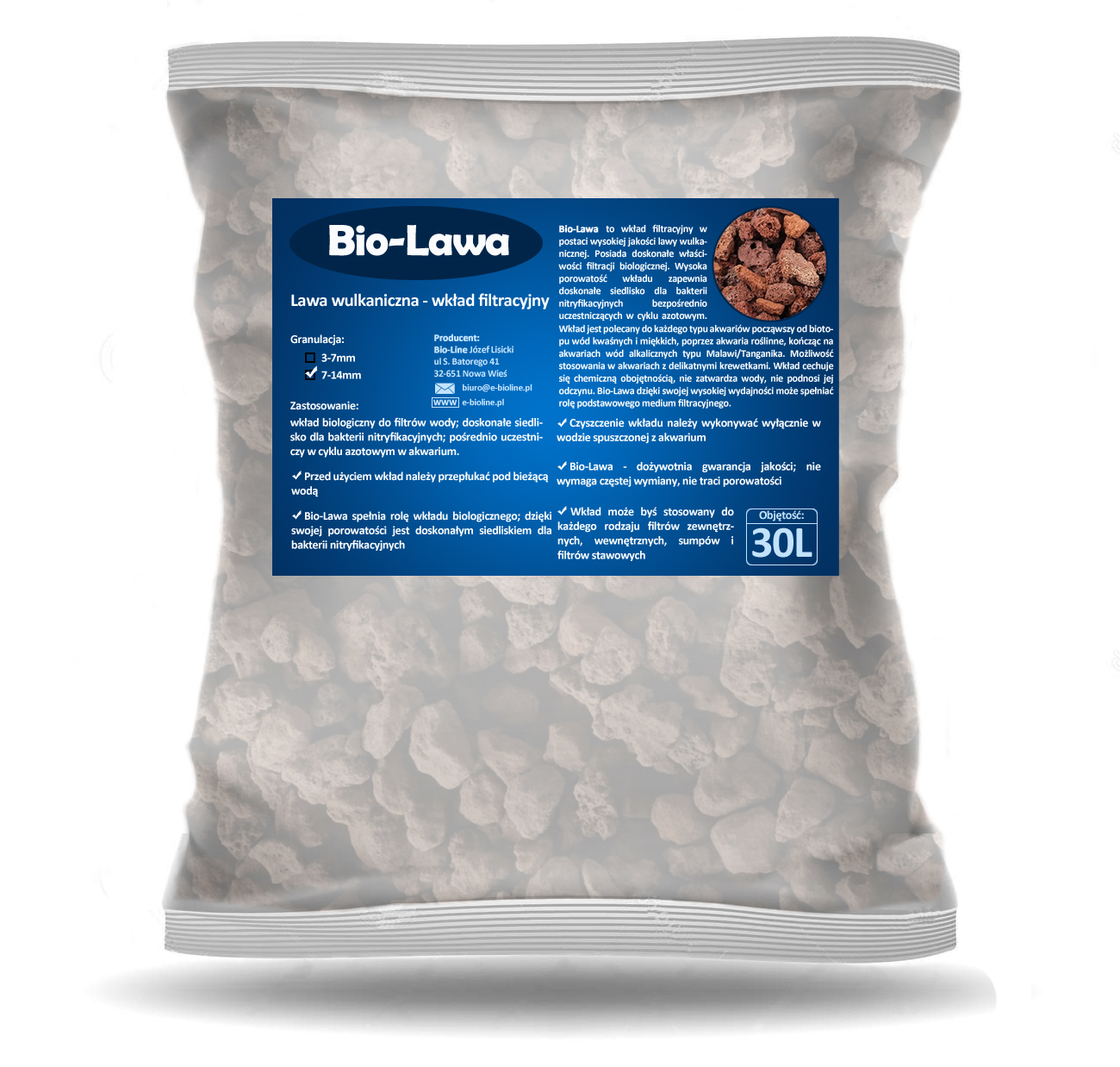 

Bio-wkład Lawa wulkaniczna lepsza od ceramiki 1L