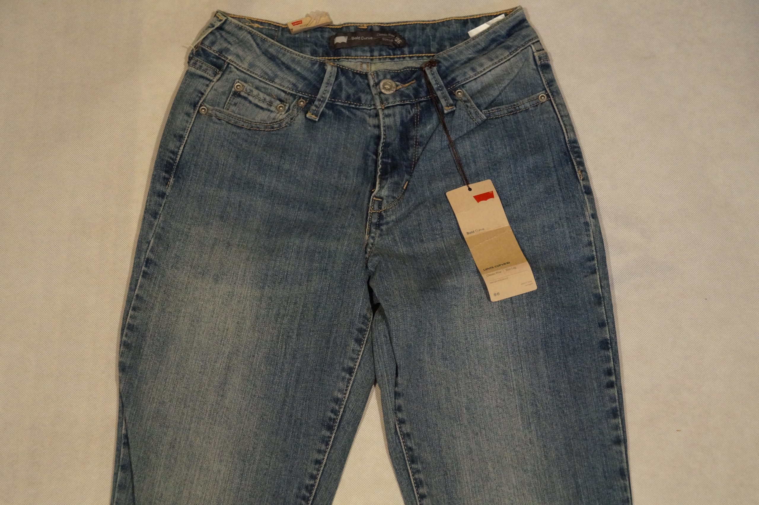 LEVI'S Spodnie Jeans Damskie NIEBIESKIE Roz 2 x 26 Waga produktu z opakowaniem jednostkowym 200 kg