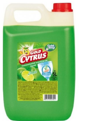

Gold Cytrus Zielony-płyn Do Naczyń 5 L