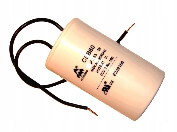 

7,5uF Kondensator Rozruchowy do silnika 450V CBB60
