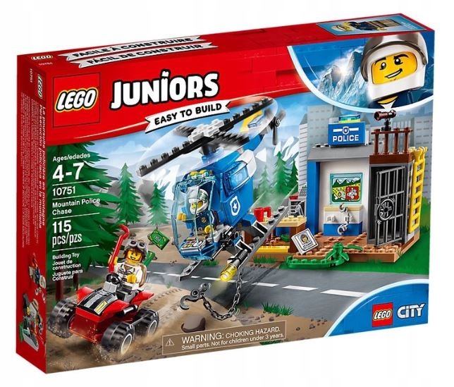 

Klocki Lego Juniors Górski pościg policyjny 10751