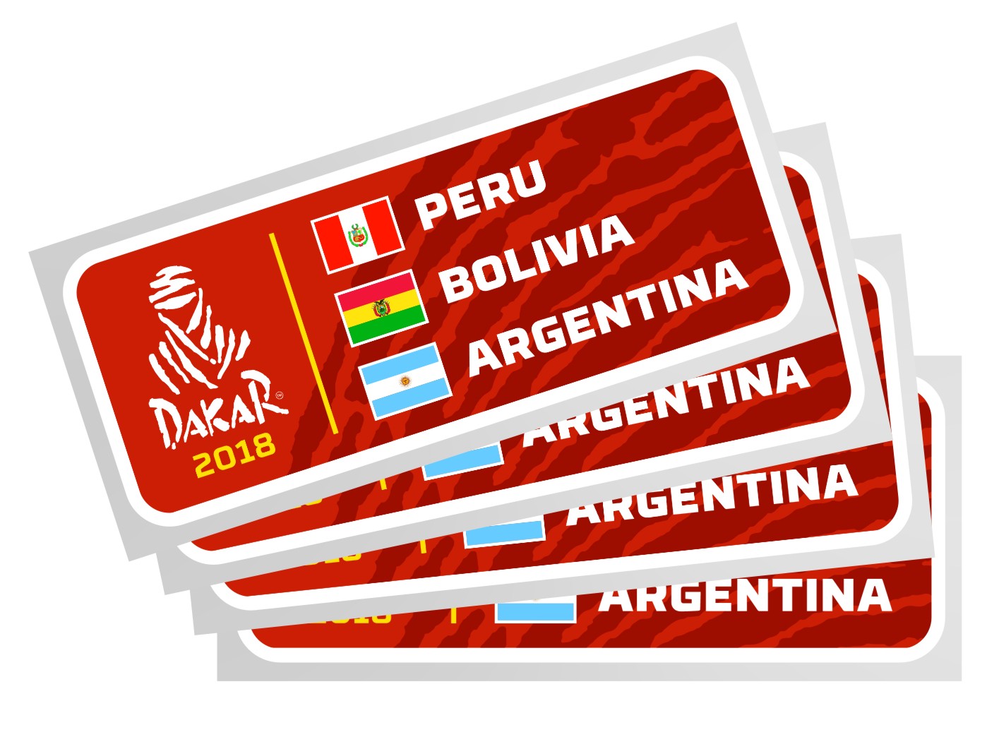 Дакар наклейки 2018 дешевле !