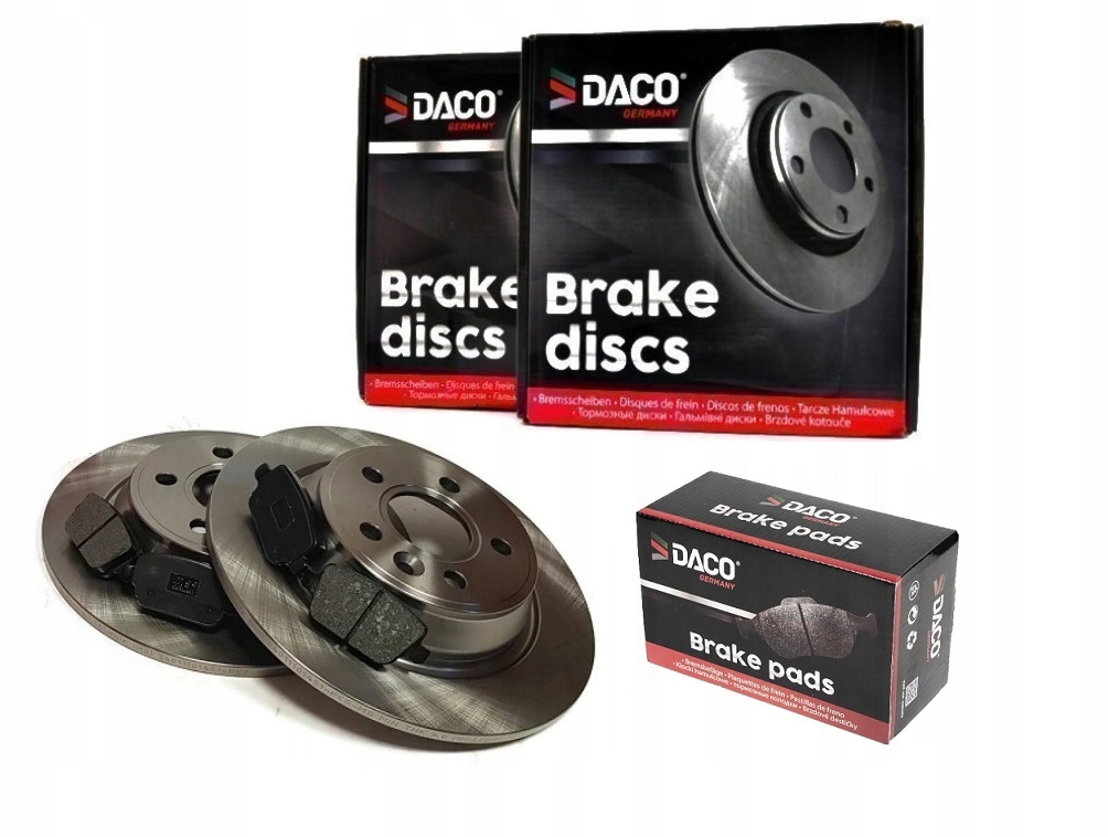 Kotouče A Zadní Brzdové Destičky Daco Germany Alfa Romeo 156 Gt