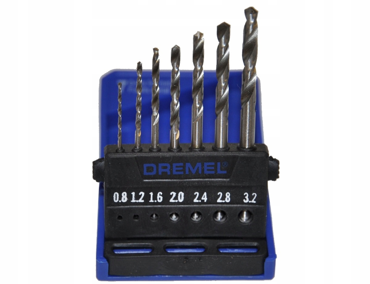 ZESTAW 7 WIERTEŁ DO DREWNA I METALU 628 DREMEL