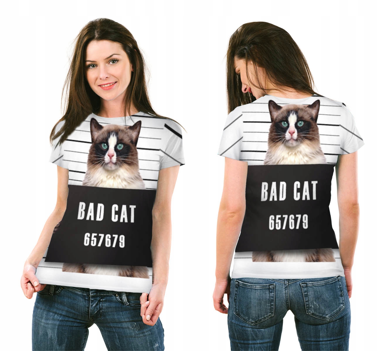 

Koszulka 3D T-shirt Bad Cat XL Młodzieżowa Polska