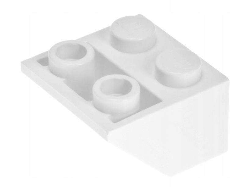 

Lego Skos odwrócony 2x2 3660 biały - 2 szt.