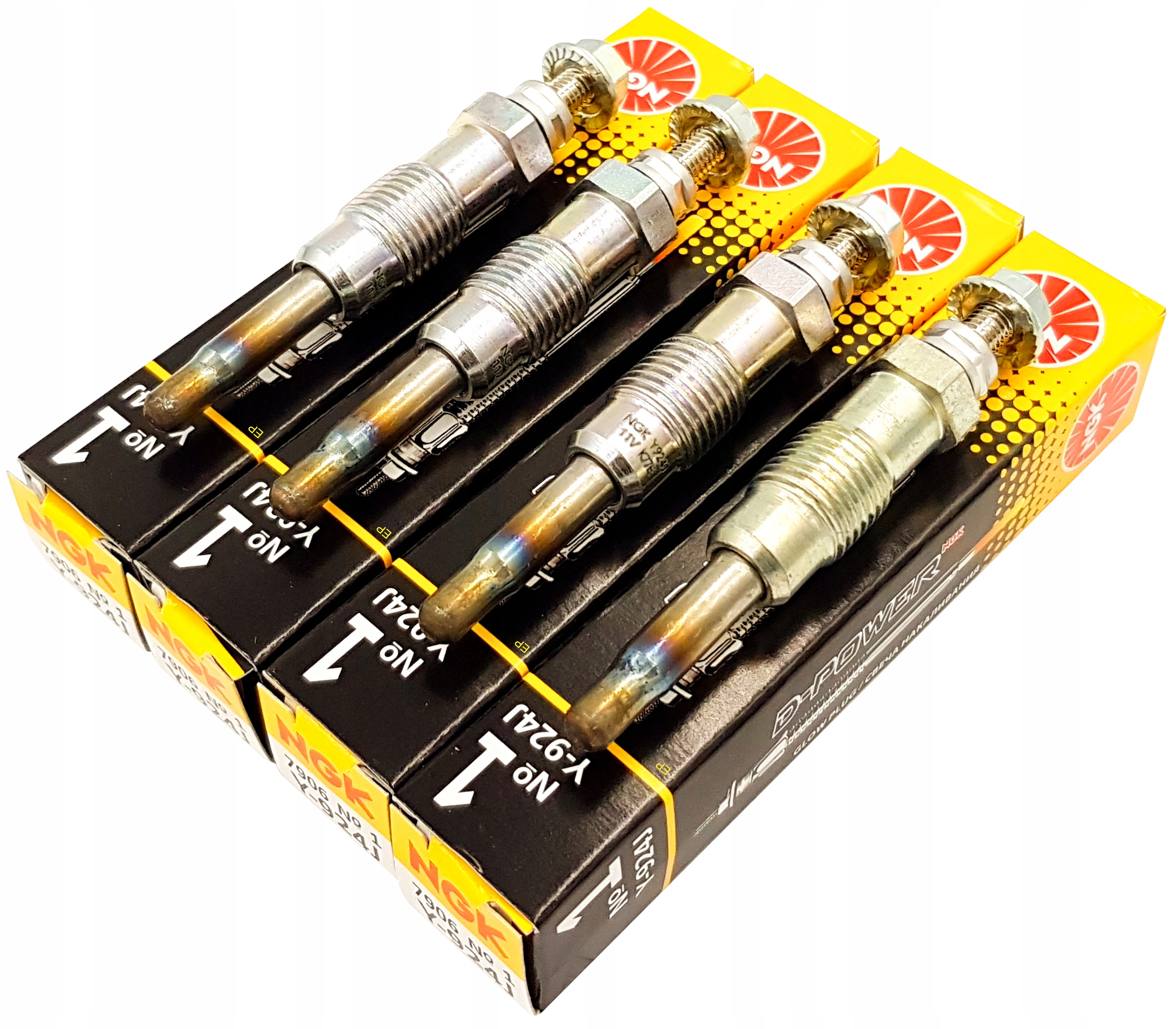 1 - PUNTO TIPO KADETT 1.7 1.9 D TD СВІЧКА РОЗЖАРЮВАННЯ 4 ШТ