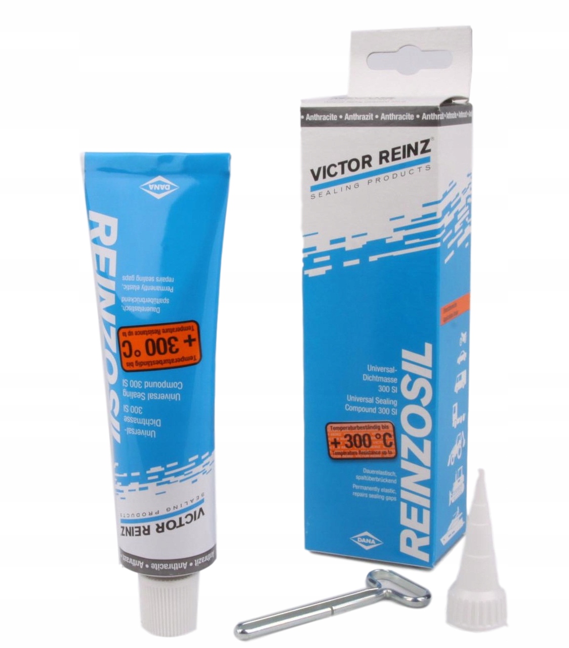 

Reinzosil Uszczelka W Płynie Silikon +300C 70 ml