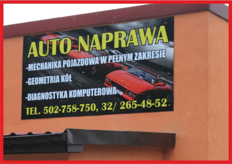 Tablica Reklamowa 200x100 cm PCV Szyld Reklama 2x1m Laminat UV - PROJEKT Marka inny