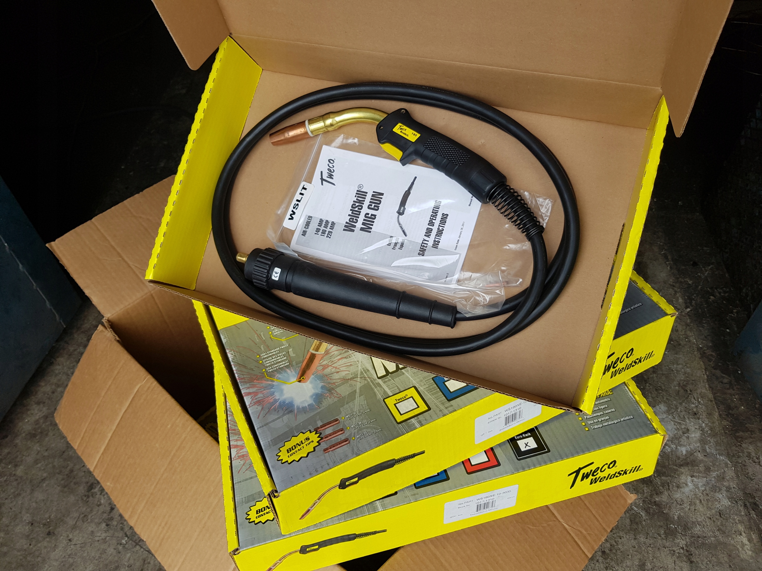 UCHWYT SPAWALNICZY MIGOMAT TWECO 3M 180A NOWY!!! Marka inna