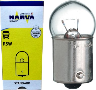 

Narva 24V 5W R5W żarówki samochodowe 10szt 17181