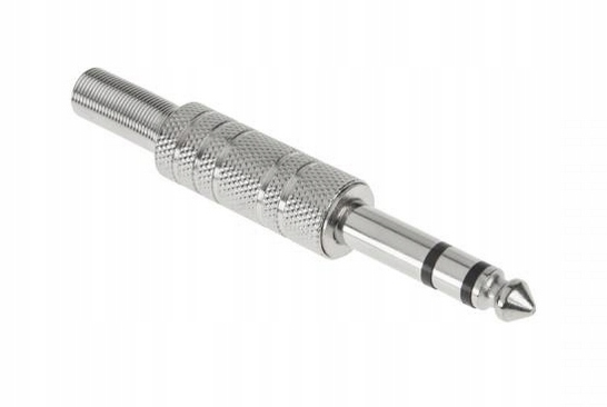 

Wtyk Jack 6.3 stereo metal-grawerka WTY0020