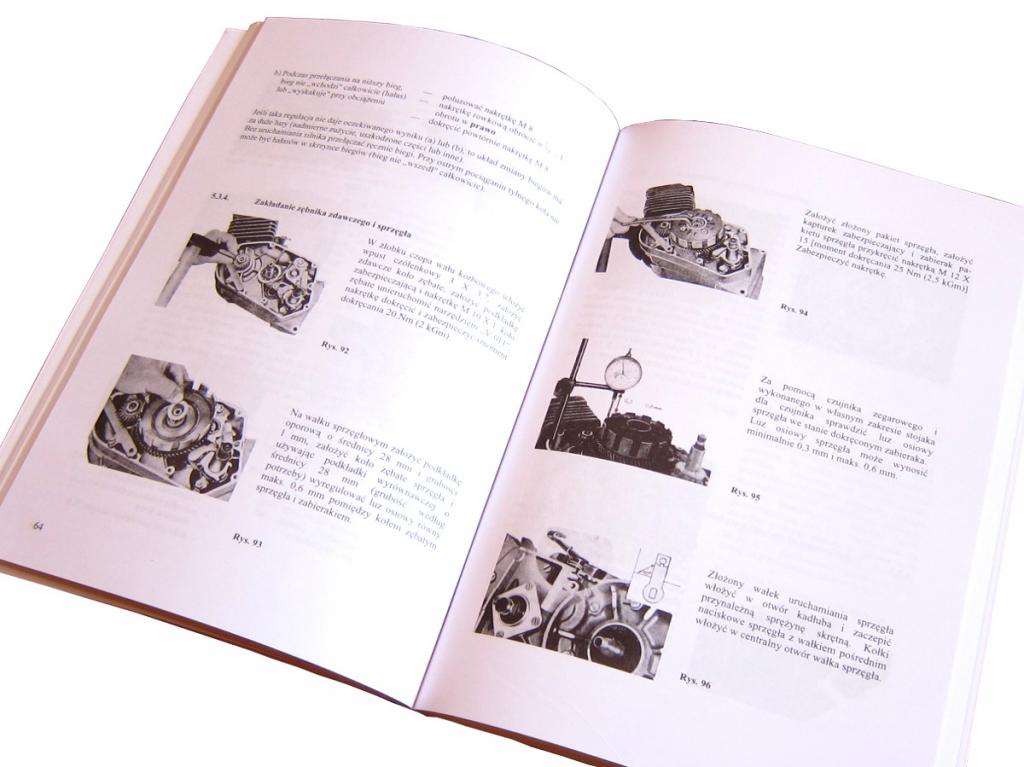 Z Motorem Na Ty Instrukcja Obsługi i Naprawy Simson S51 S70 Enduro Schematy Marka Inna