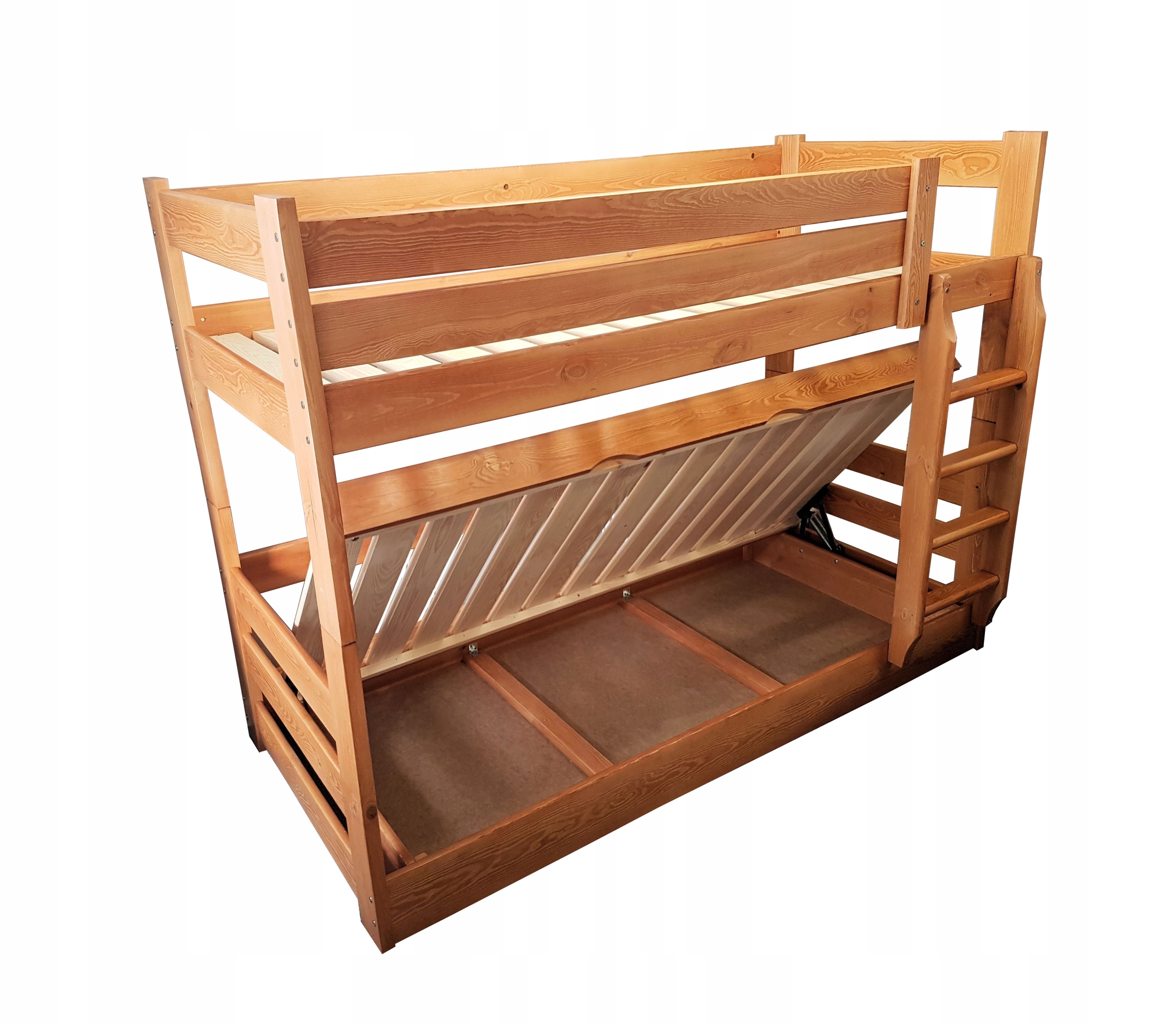 Двухъярусная КРОВАТЬ ПОДЪЕМНАЯ ХИТ ПЛЮС 90х200 КРАКОВ