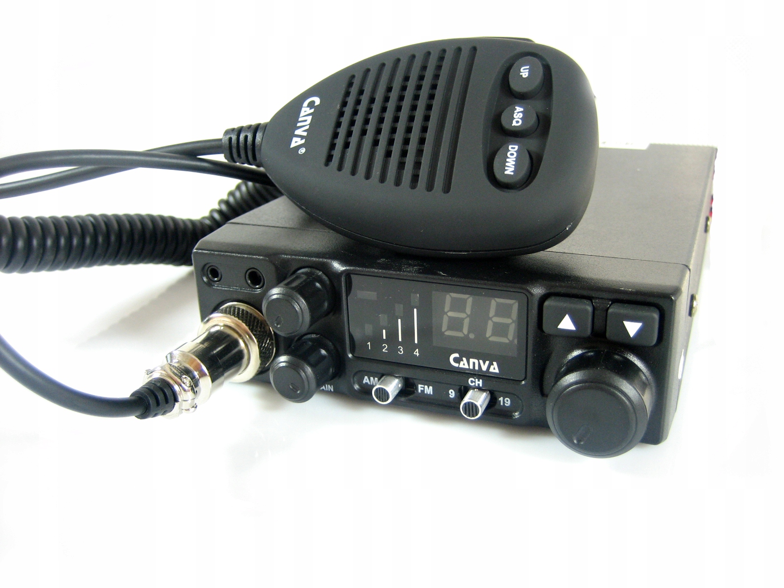 RADIO CB CANVA 520 ANTENA SZKLANA CEWKA PODKL Radio manufacturer Other