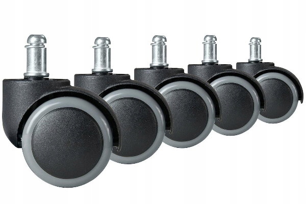 Zgrabne krzesło RICO obrotowe młodzieżowe- różowe Głębokość siedziska 54 cm