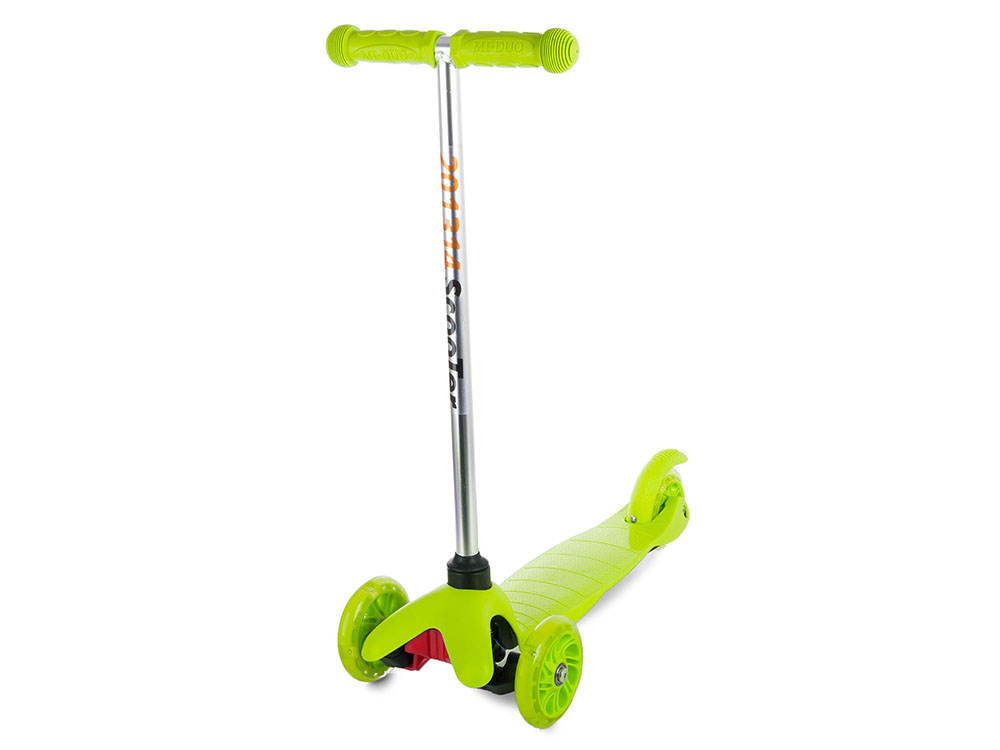 HULAJNOGA BALANSOWA TRÓJKOŁOWA 3w1 LED ZIELONA Marka Inna marka