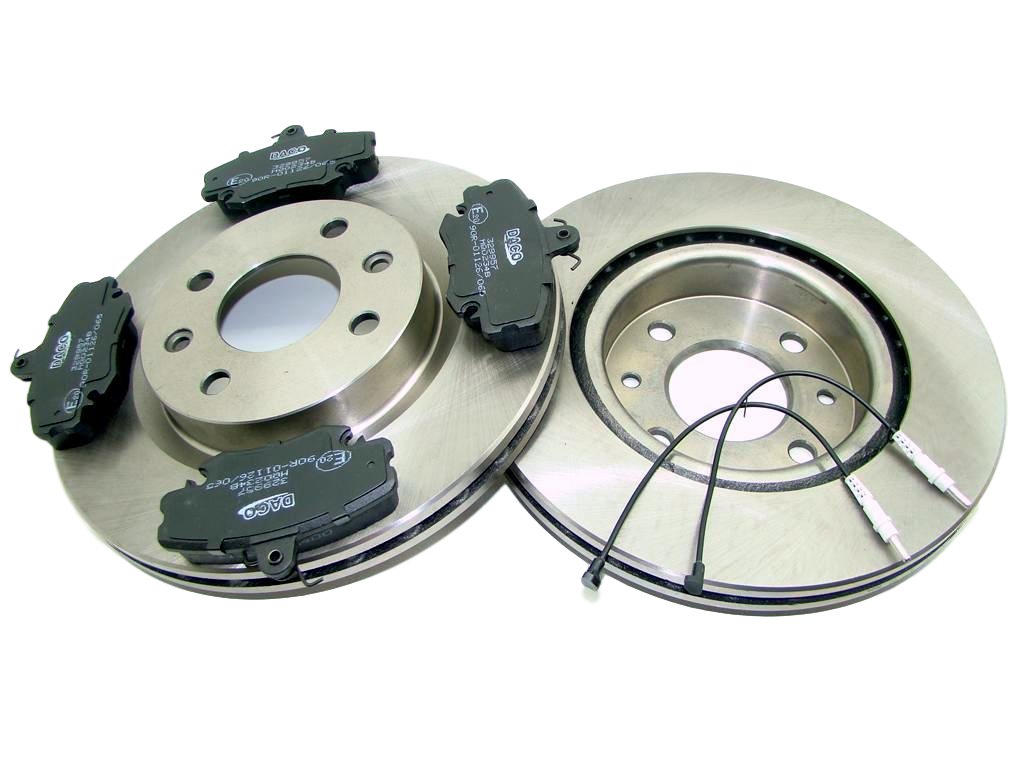 = Диски + колодки спереди MEGANE KANGOO CLIO II 259 мм