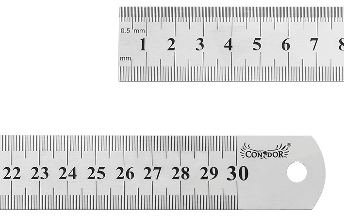 

Przymiar Liniowy 300 MM Liniał Linijka Stalowy