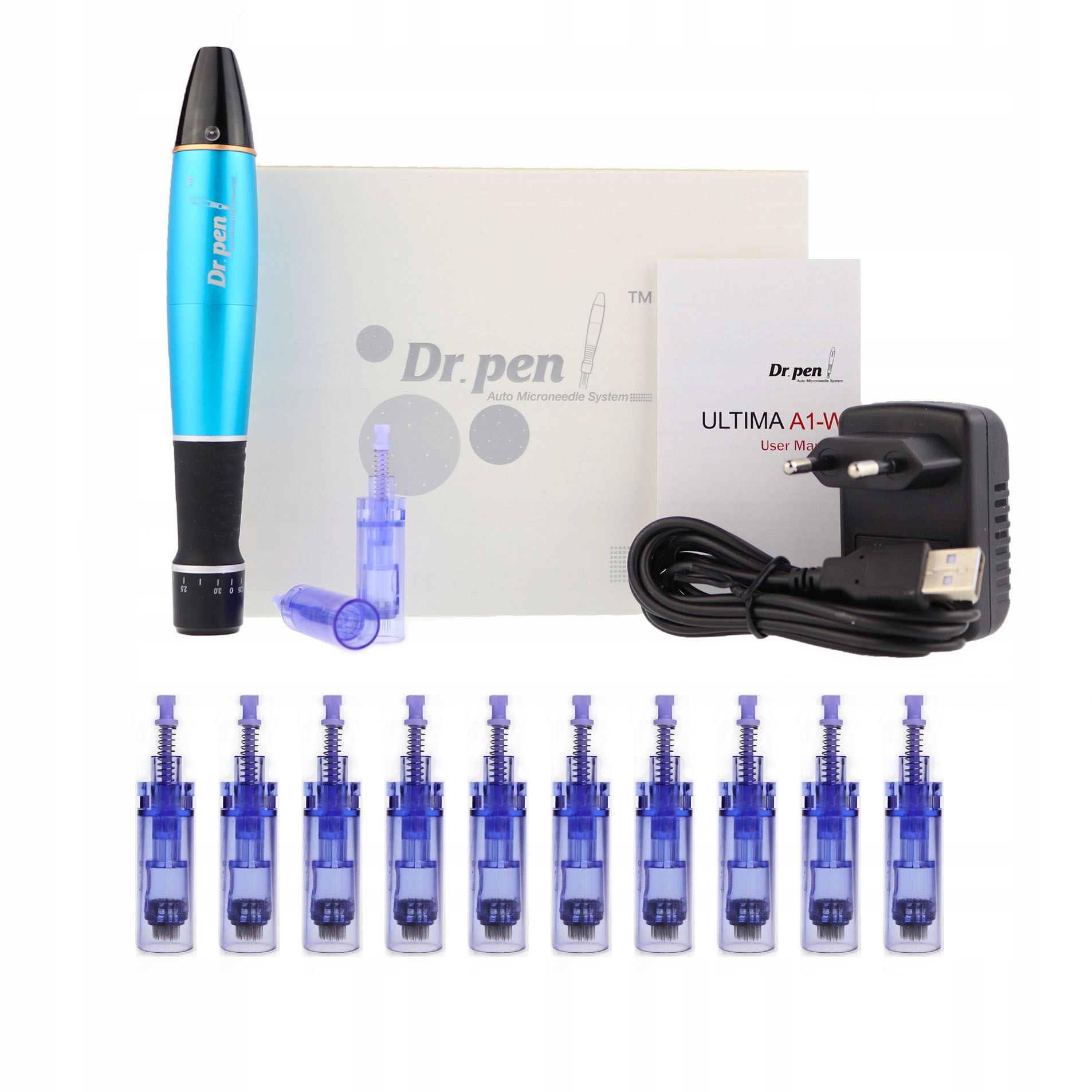 

Dermapen Dr Pen A1-W 10 Kartridży Mezoterapia