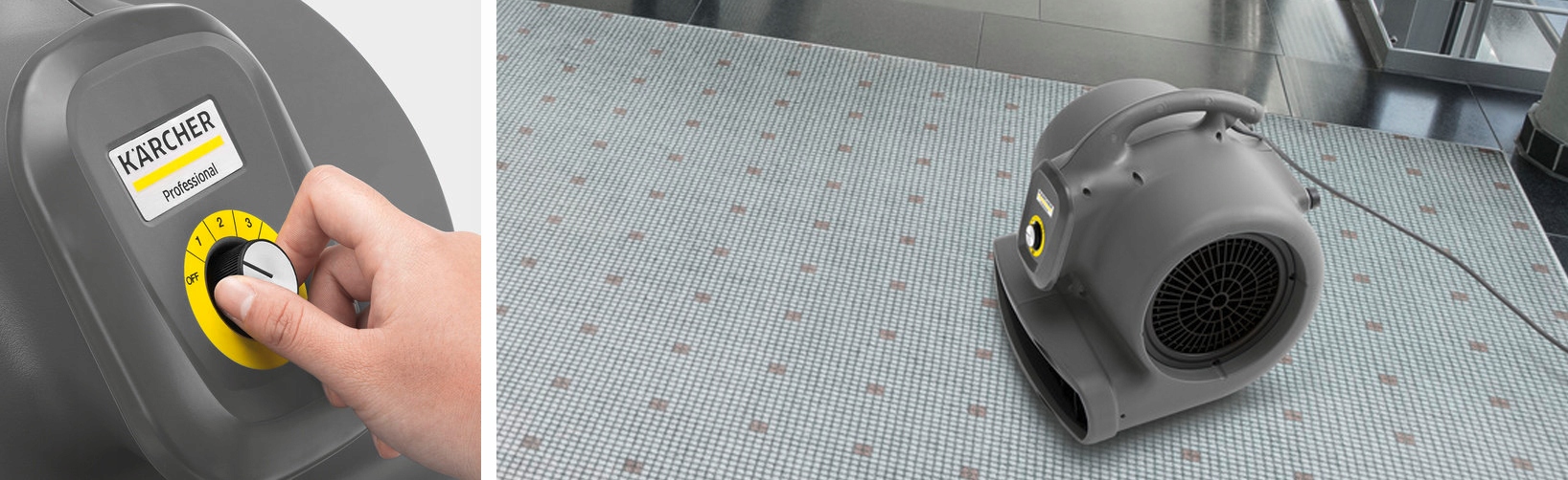 KARCHER AB 20 EC DMUCHAWA DO DYWANÓW SUSZENIE Wydajność 0 l/24 h