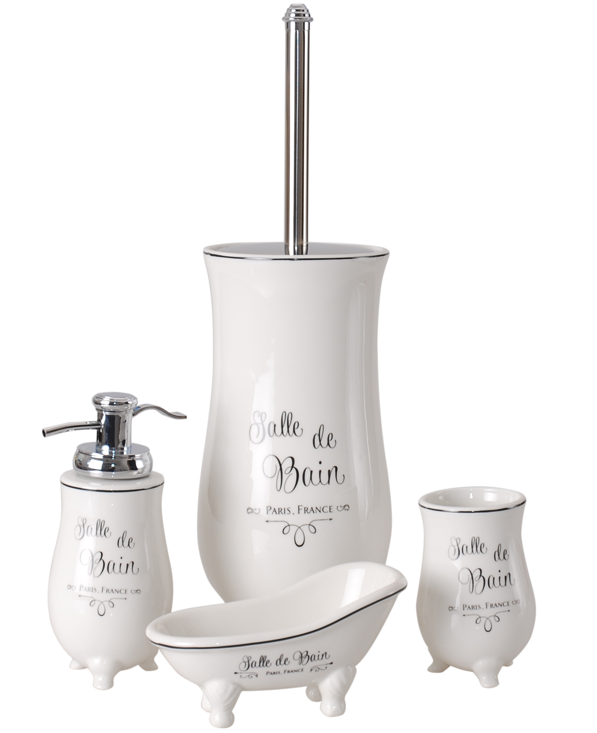 Biela kúpeľňová zostava RETRO PORCELÁN