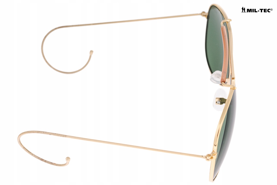 OKULARY Przeciwsłoneczne AVIATOR US Army - ZIELONE Model Aviator