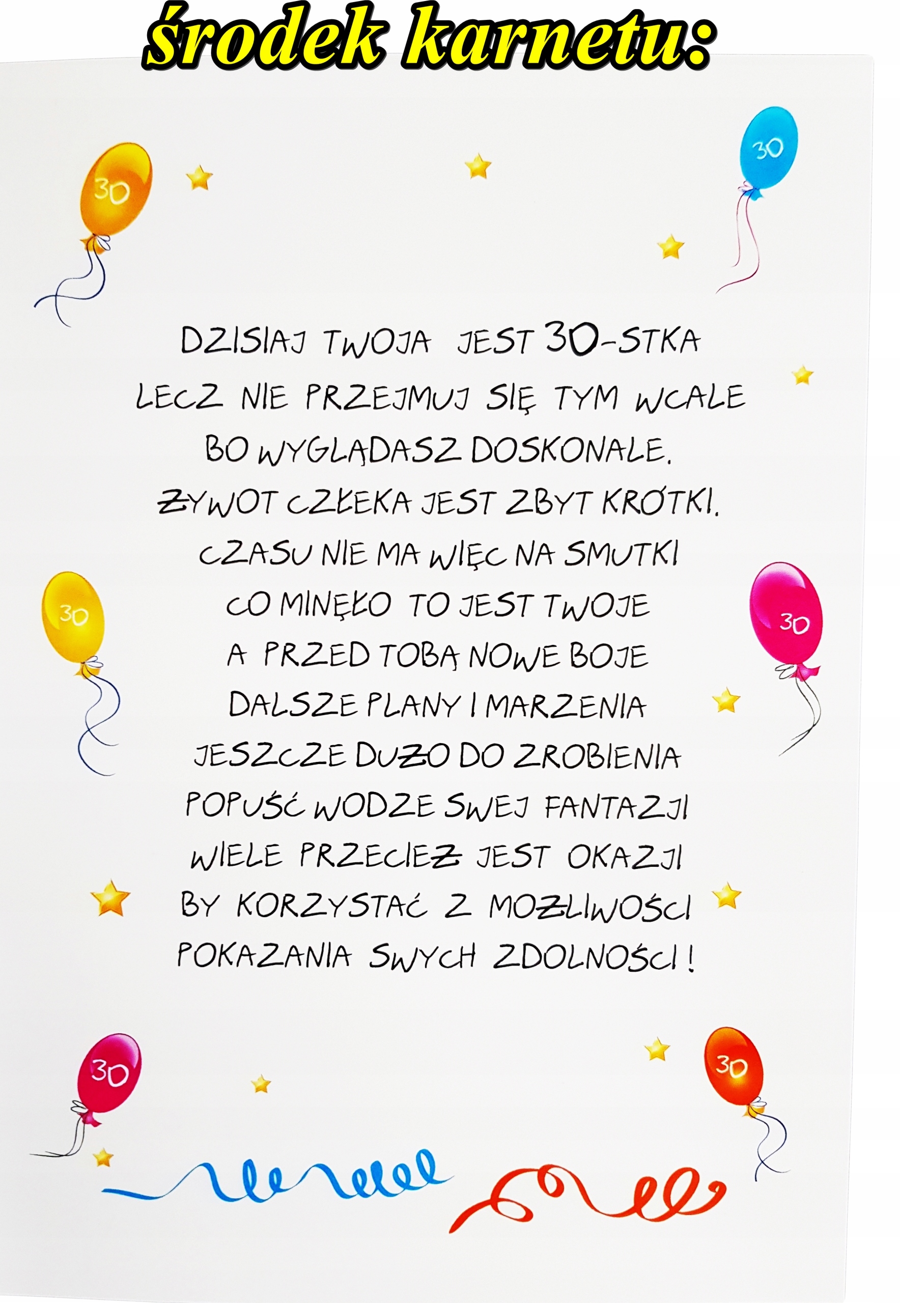 Kartka Super Zyczenia Dla Faceta Na 30 Urodziny 9443668014 Allegro Pl
