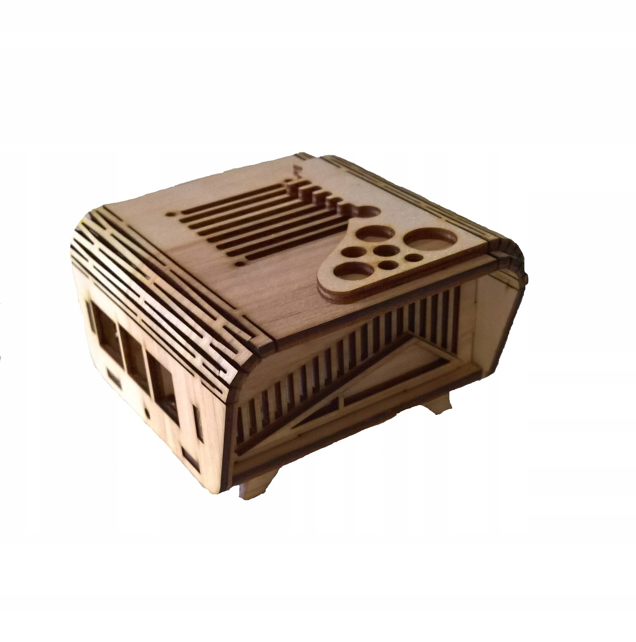 Obudowa Drewniana Do Raspberry 2/3/B+ Unikat