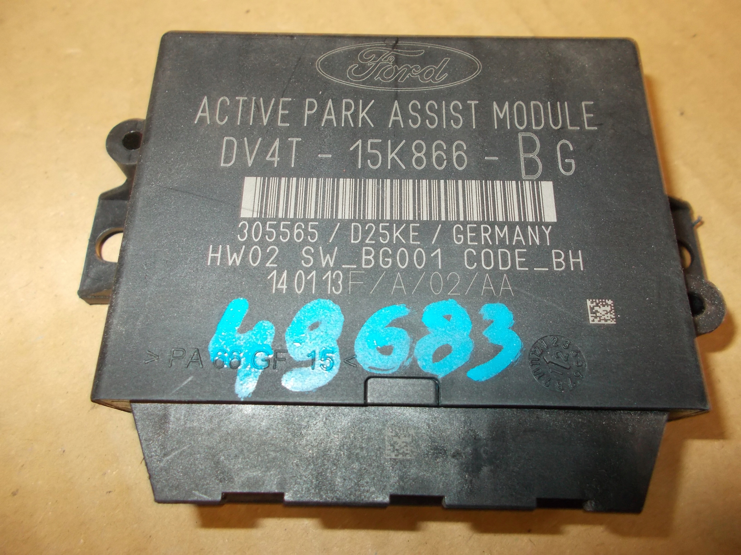 DV4T-15K866-BG - МОДУЛЬ ДАТЧИКА PDC FORD KUGA MK2 DV4T-15K866-BG *