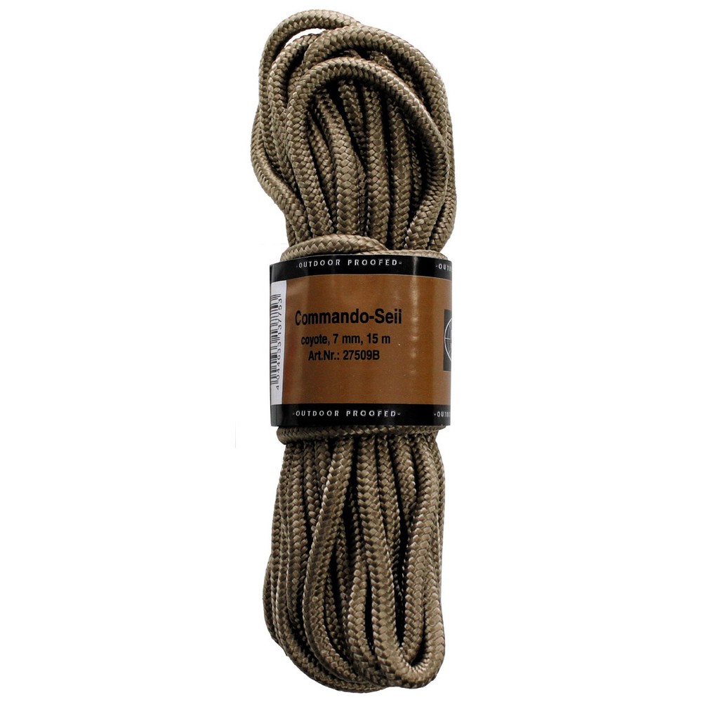 

Linka Paracord 7 MM, 15 Metrów Coyote