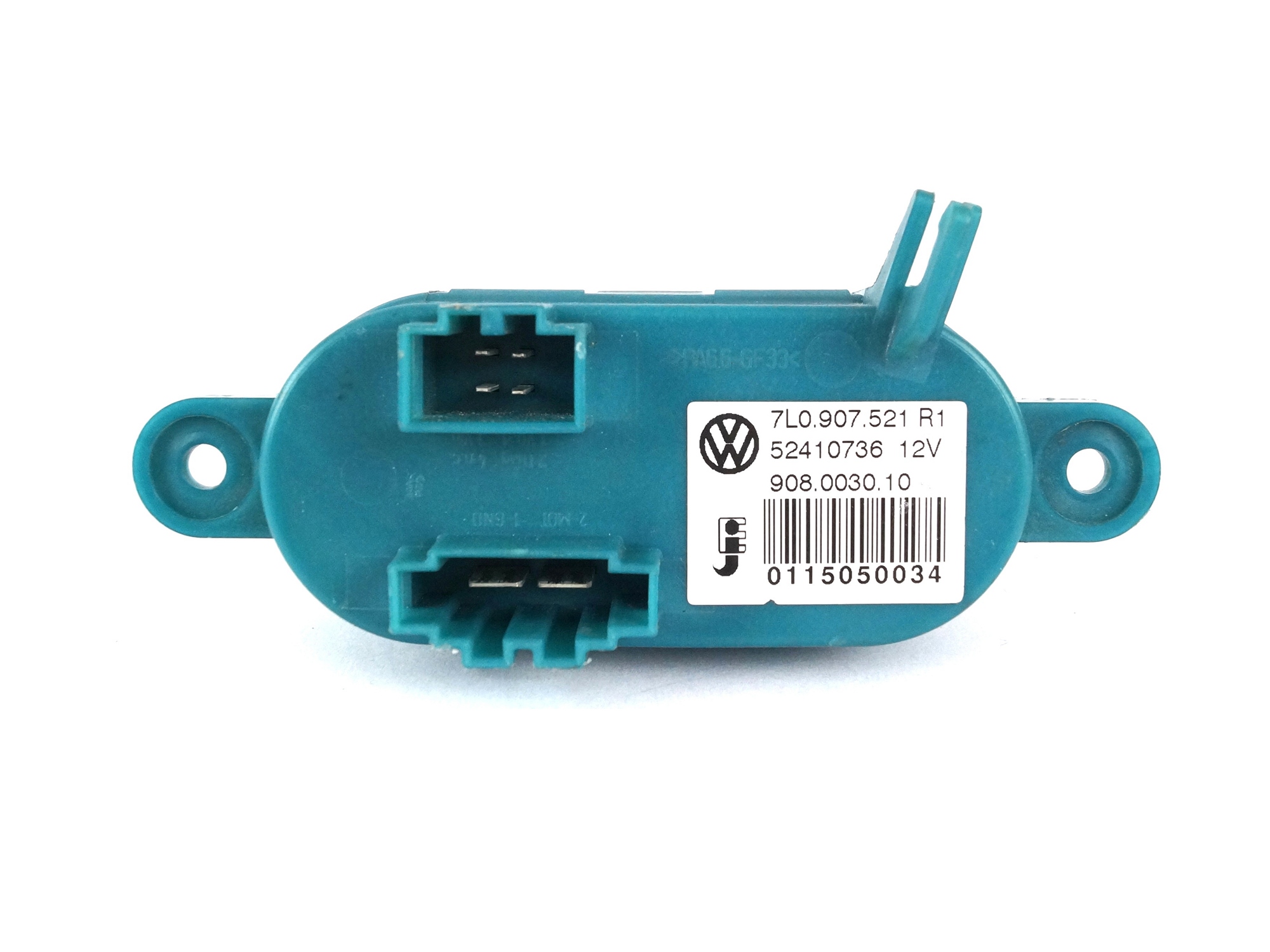 Rezystor opornik dmuchawy VW Amarok T5 7l0907521b Номер каталоге запчасти V10 - 79 - 0026 foto 0