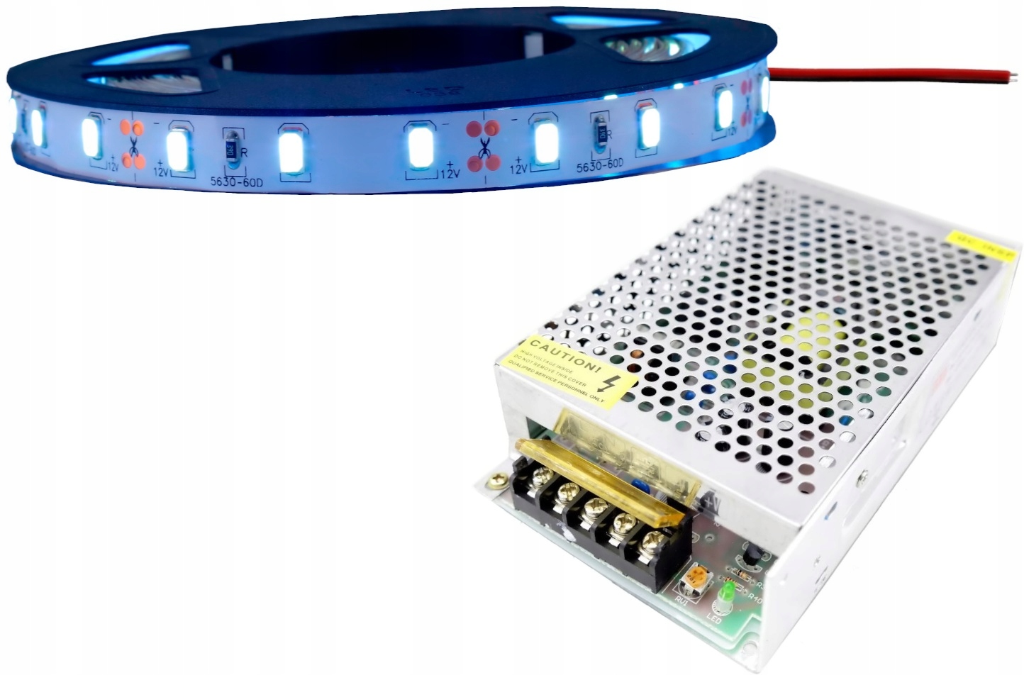 Set Led pásek 300D na nábytek 5630 Studená bílá 5 m