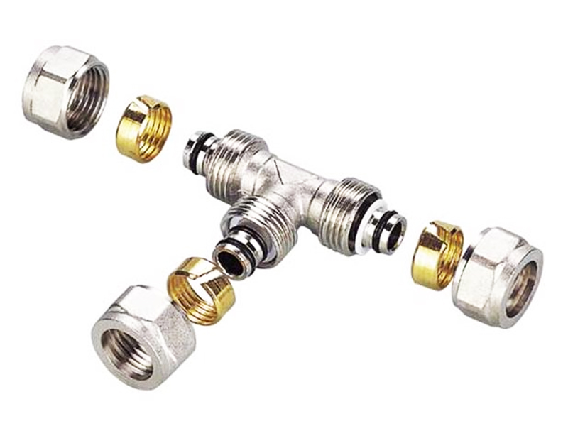 PEX SUKIMO JUNGTIS 16x16x16 mm STIPRIAI SUKTA