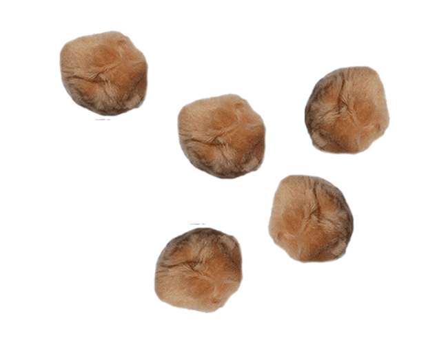 POMPONY AKRYLOWE 4 cm w 28 kolorach