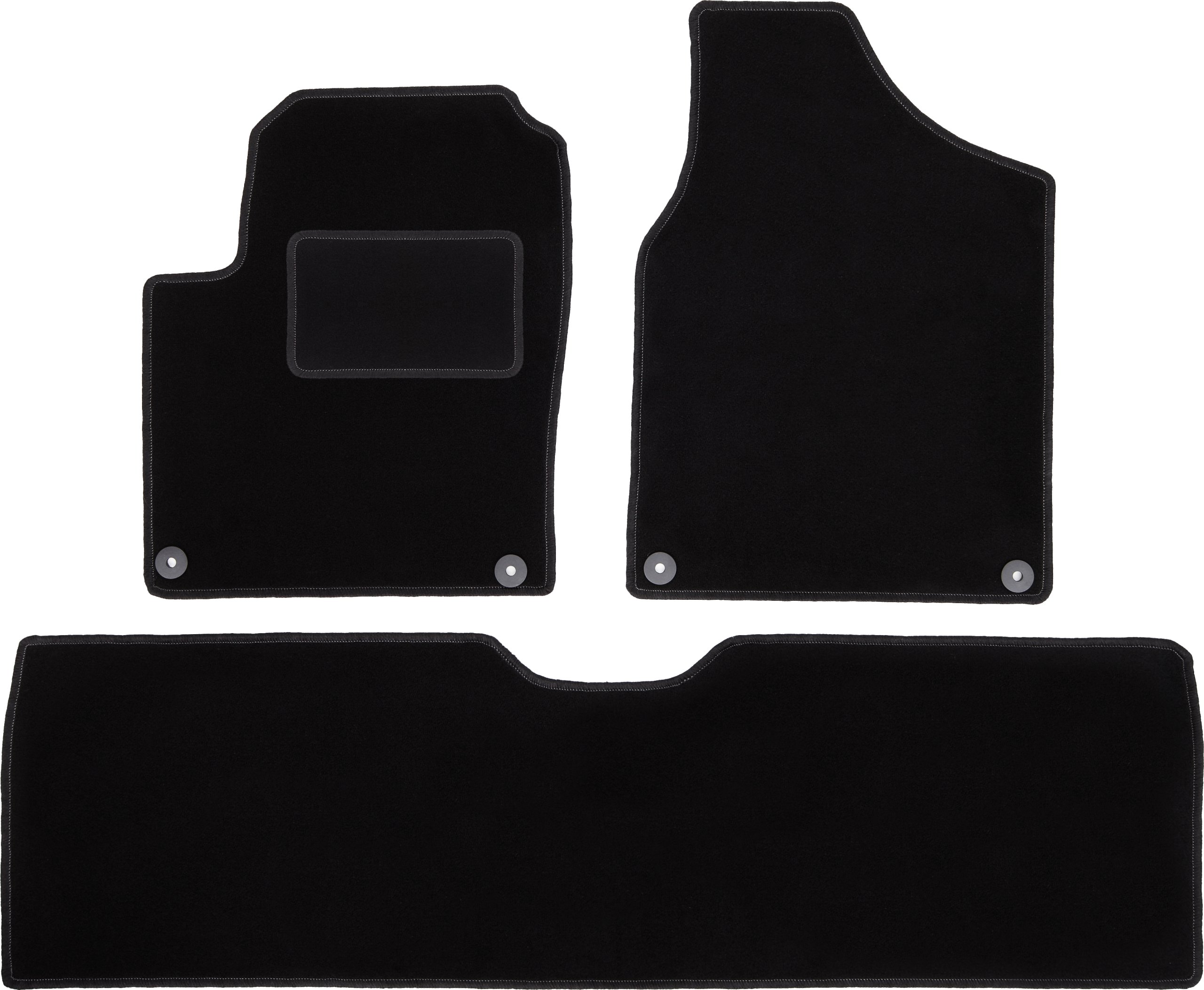 чорные коврики КАРЛ Seat Alhambra И 1 1996-2010