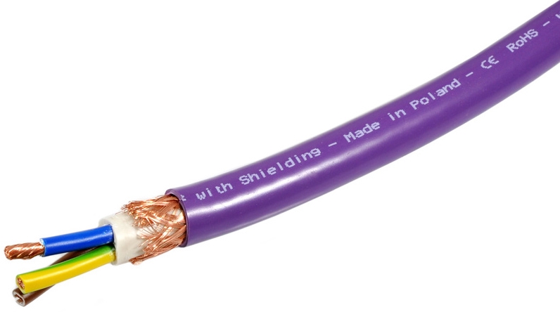 

Kabel Zasilający Melodika MDC3400 3x4mm2 Ofc 4N 1m