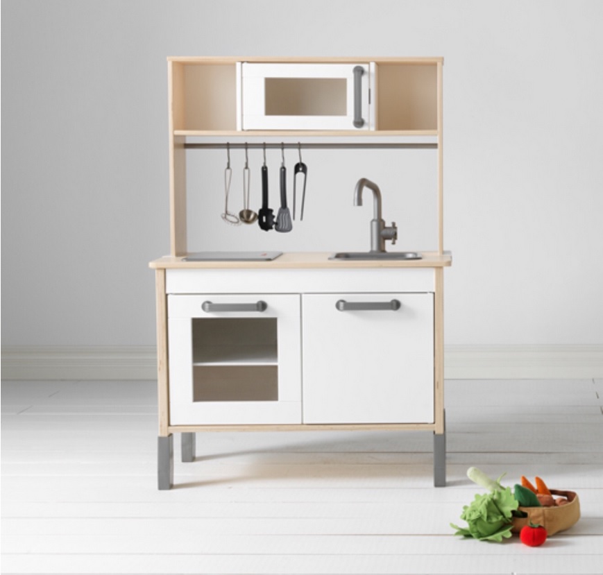 IKEA DUKTIG przybory kuchenne zabawkowe 5 szt. Marka Ikea