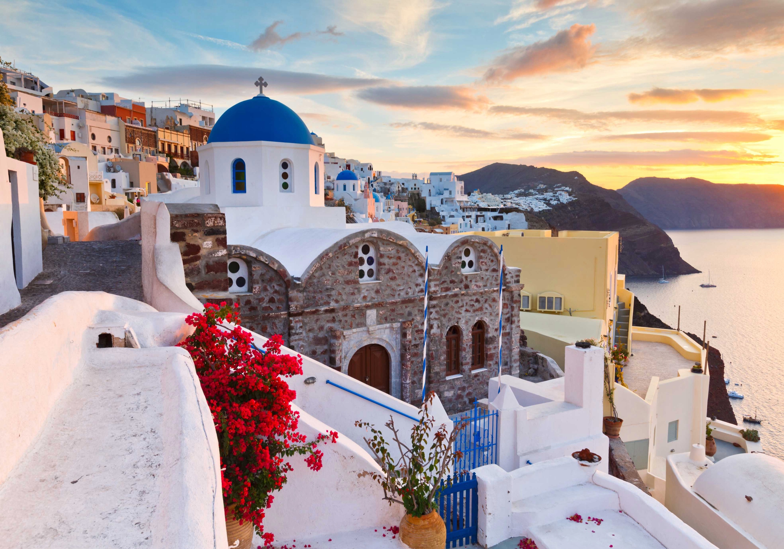 

Plakat poster Santorini 90x60 max wybór