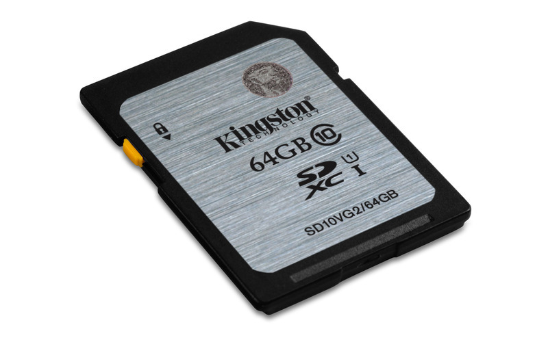 KINGSTON DUŻA Karta SD SDHC 64 GB CLASS 10 SDX UHS Pojemność karty 64 GB