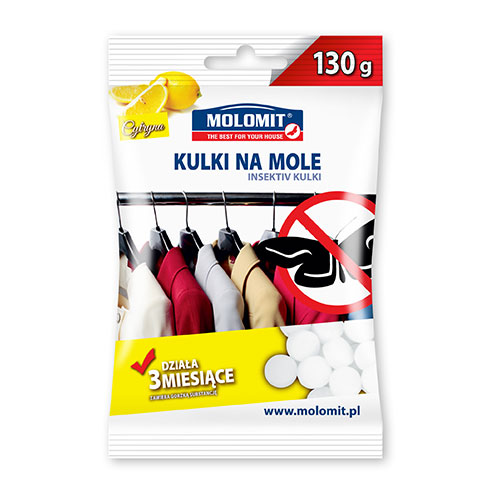 

Molan Kulki Antymolowe 120G O Zapachu Cytryna!!!