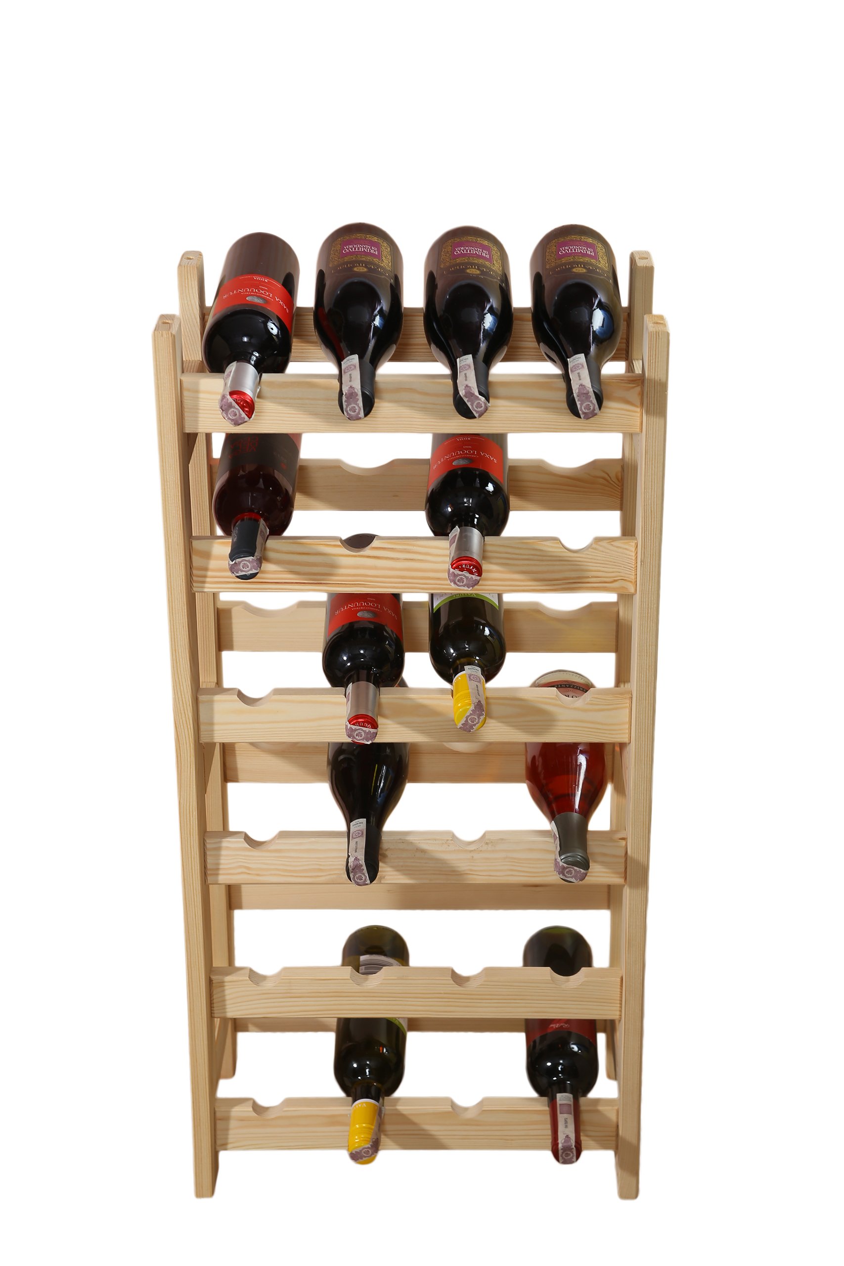 

Regał, stojak na wino 24 butelki (4x6), producent