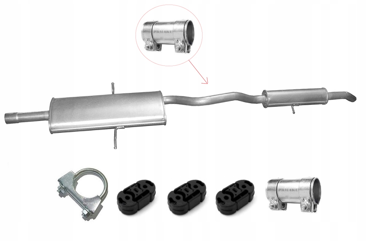 CHRYSLER GRAND VOYAGER 2.4 3.3 TŁUMIK TŁUMIKI Typ samochodu Samochody osobowe