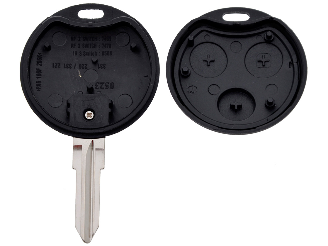 SMART FORTWO FORFOUR KLUCZYK PILOT OBUDOWA MR02 EAN (GTIN) 5906058754467