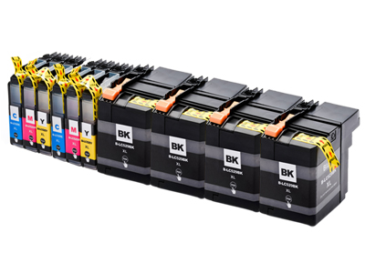 

10x Tusz Do Brother LC529XL DCP-J100 J105 MFC-J200