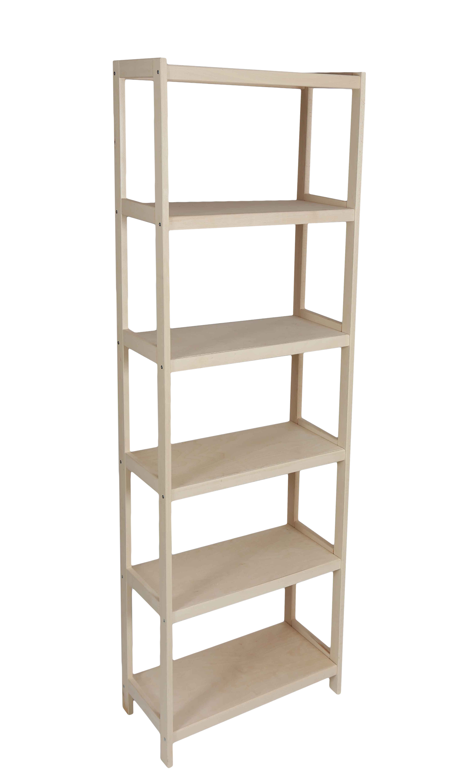 Стойки деревянные бук сильные 6 полки 213x50x43 см