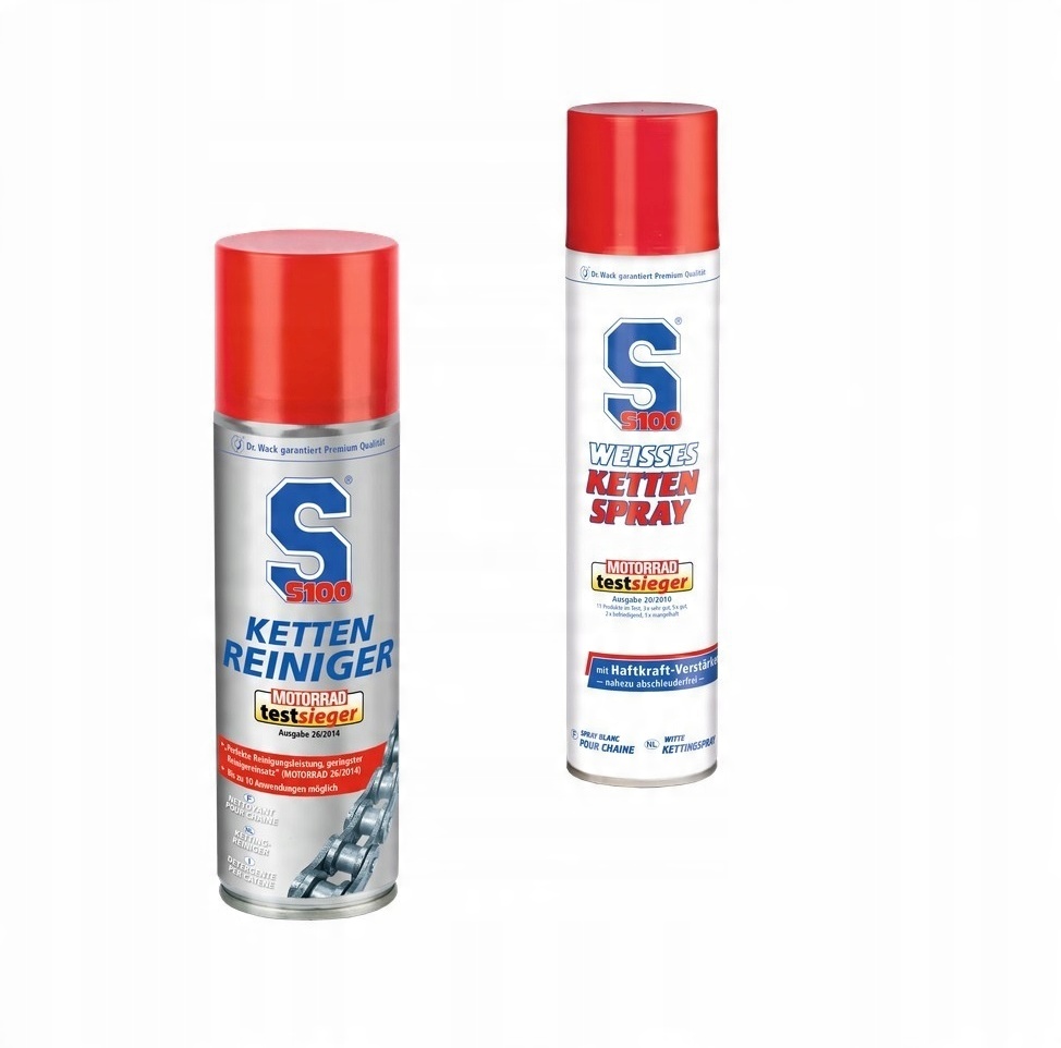 

Zestaw S100 Czyść i smaruj łańcuch 300+400ml