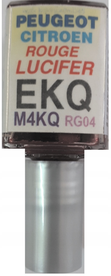 

Citroen/peugeot Ekq Rouge Lucifer Lakier Zaprawka
